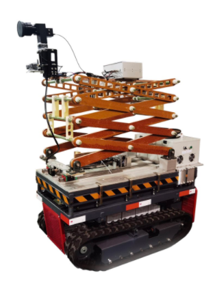 绝缘子带电激光清洗机器人